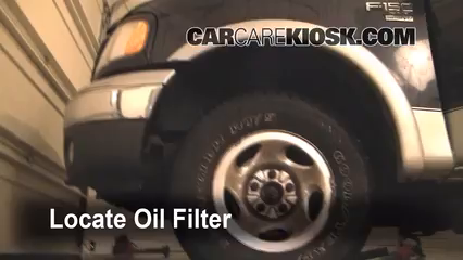 Oil & Filter Change Ford F-150 (1997-2004) - 1999 Ford F-150 XLT 4.6L